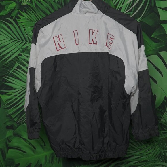 VINTAGE 90'S NIKE WINDBREAKER ZIP UP SPRING JACKET BOYS MEDIUM - Picture 9 of 14